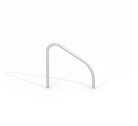 Slanted bicycle stand 